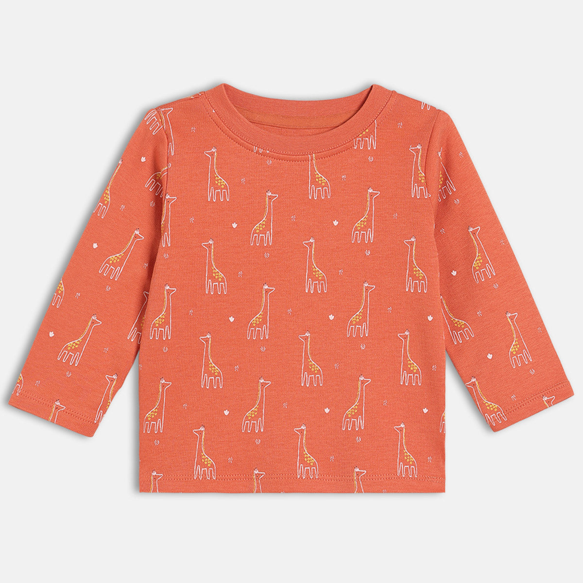 Boys Rust/Yellow   T-Shirt