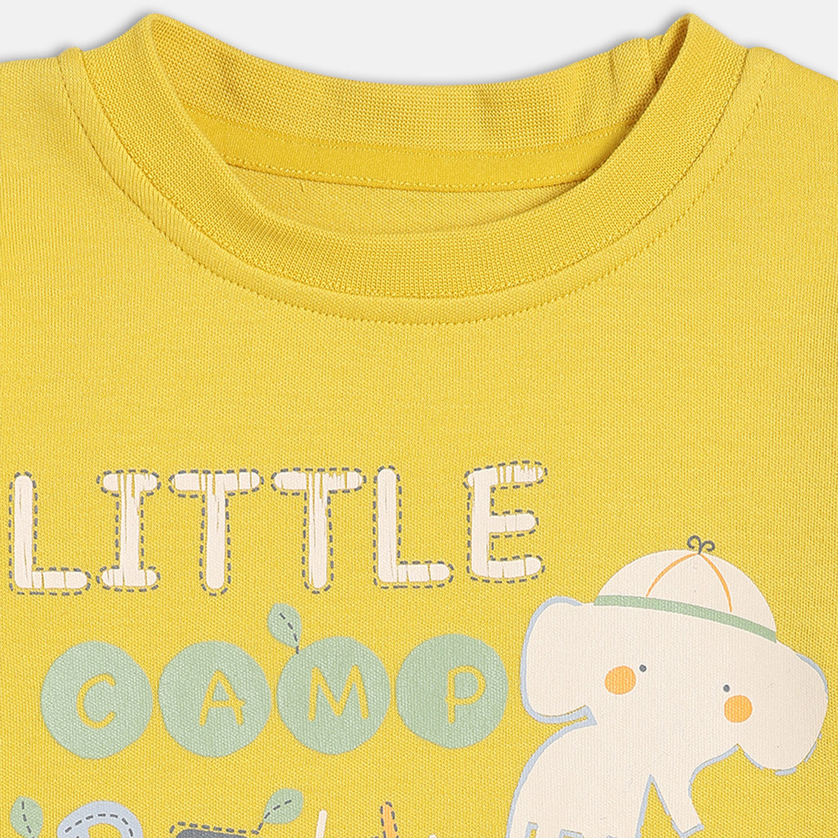 Boys Rust/Yellow   T-Shirt