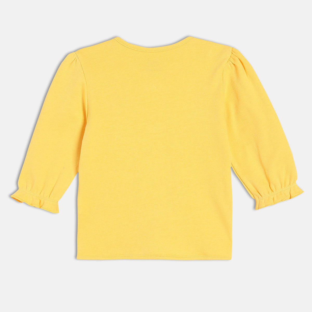 Girls Cotton Pack Of 2 Full Sleeves Clouds & Planets Printed Front Open Vests - Pink & Yellow