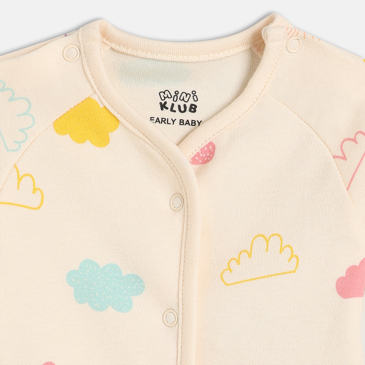 Girls Multi/Yellow Front Open Full Sleeve Front Open Vest