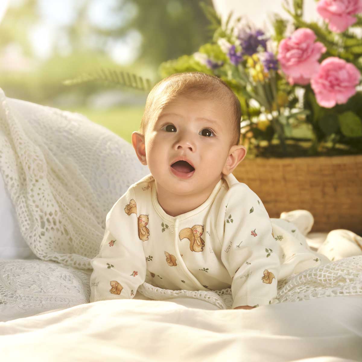 Girls Cotton Pack Of 2 Full Sleeves Animal Printed Front Open Vests - Red & White