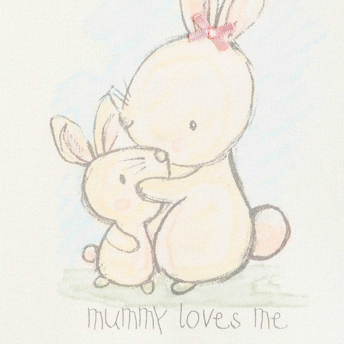 Girls Cotton Pack Of 2 Full Sleeves Animal Printed Knit Tops - Yellow & Off-White