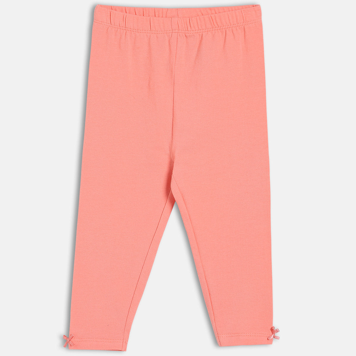 Girls Blue/Pink Elasticated Full Length Leggings