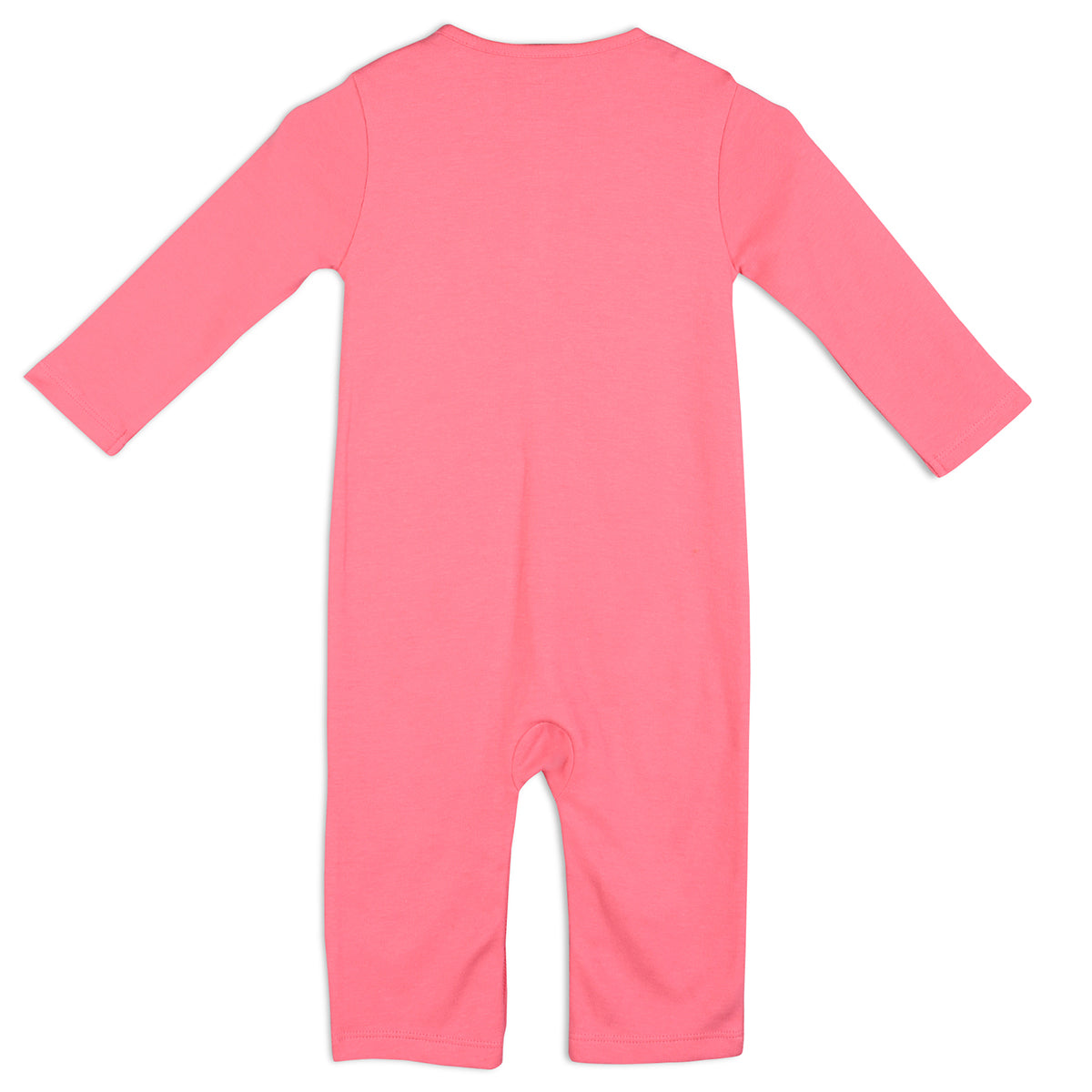 Blue/Pink Newborn Girls Round Neck Full Length Romper