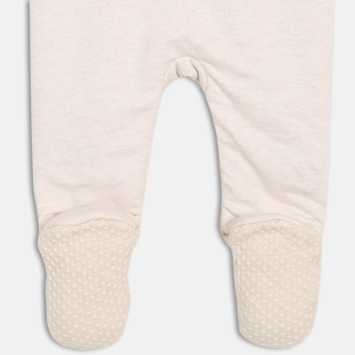 Girls Round Neck Full Length Sleep Suit White