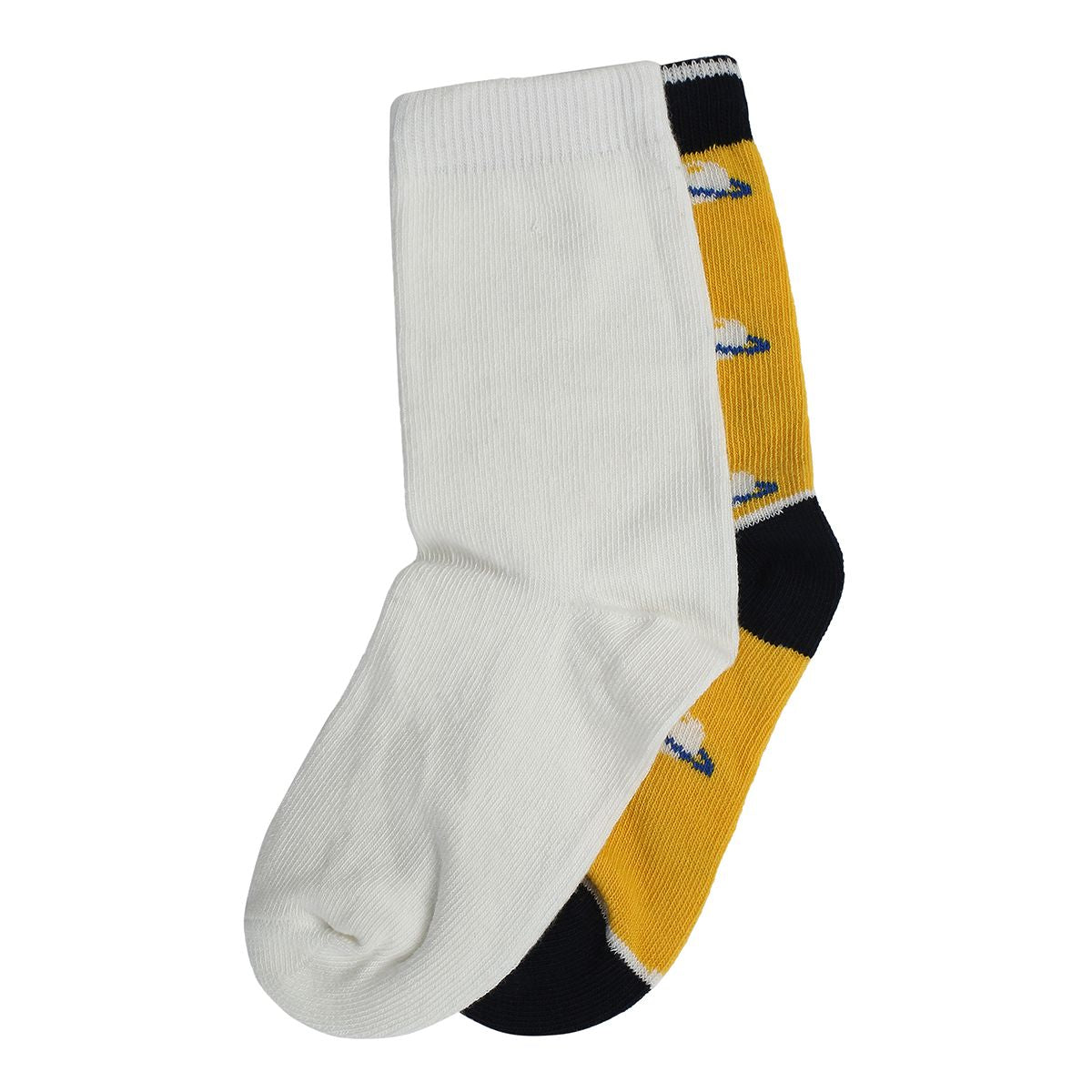 Boys Yellow/White Socks