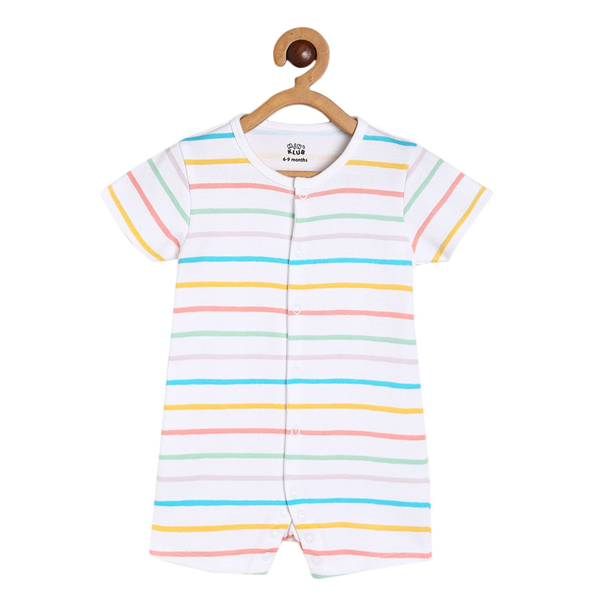 Boys Multicolor Pack Of 2 Romper