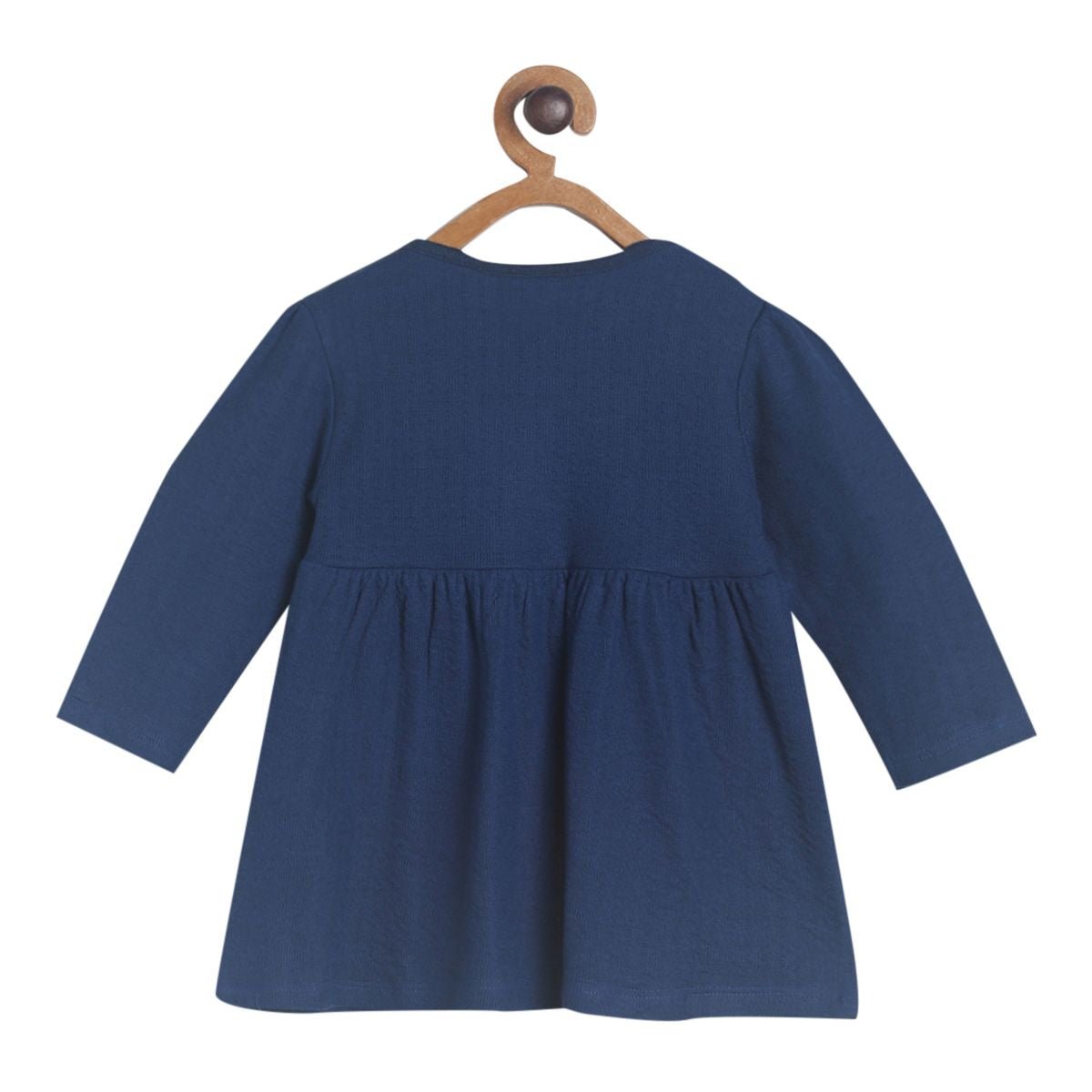 Pack of 1 knit dress - navy for 0-3 Months