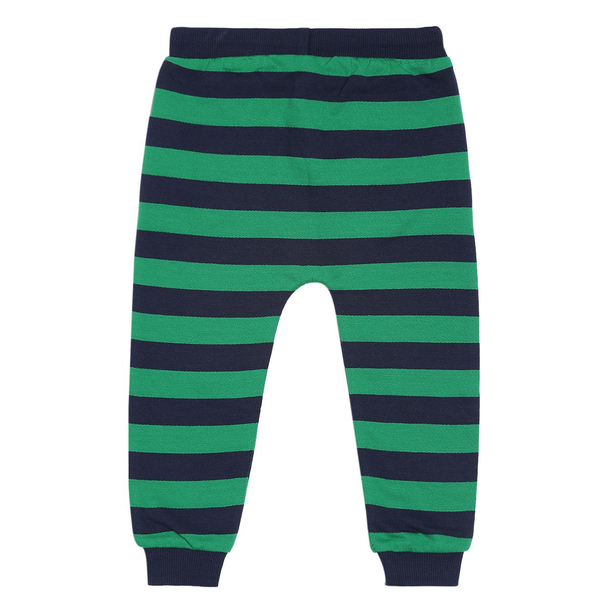 Pack of 1 knit bottom - black & seagreen for 0-3 Months