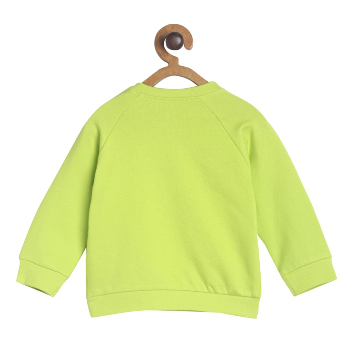 Pack of 1 knit sweat shirt - green for 3-6 Months