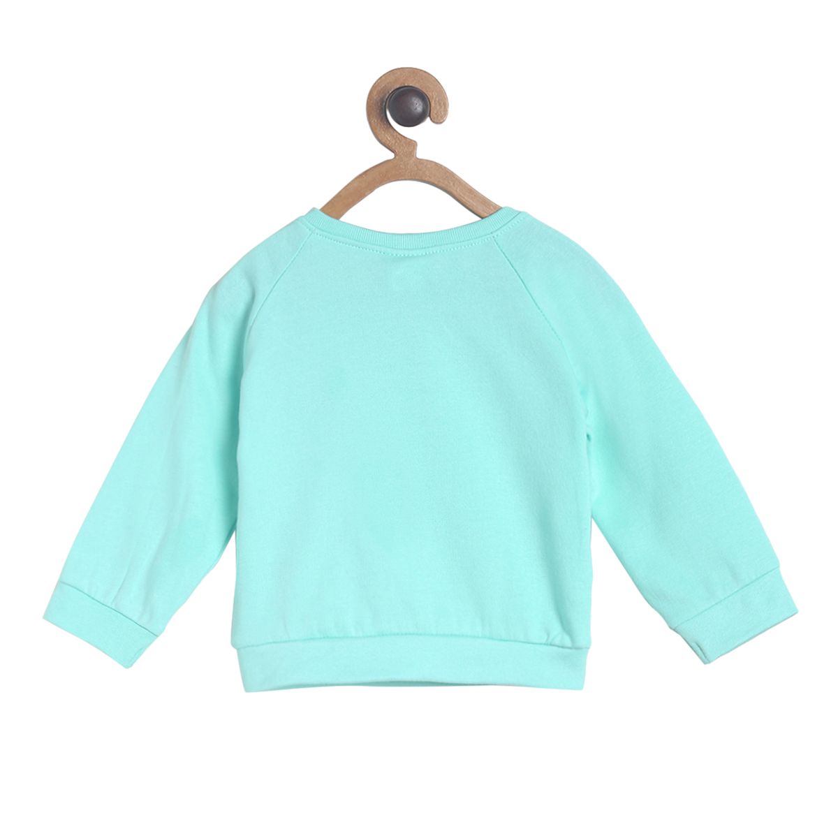 Pack of 1 knit sweat shirt - turquoise for 3-6 Months
