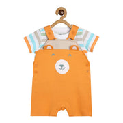 Boys Multicolor Pack Of 2 Dungaree Set