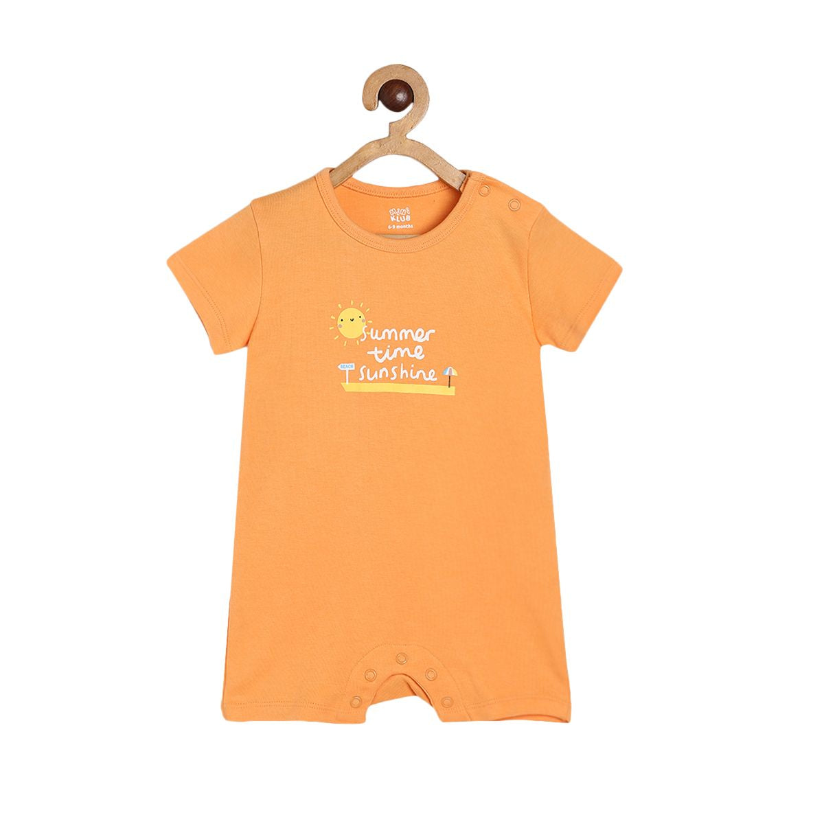 Boys Multicolor Pack Of 2 Romper