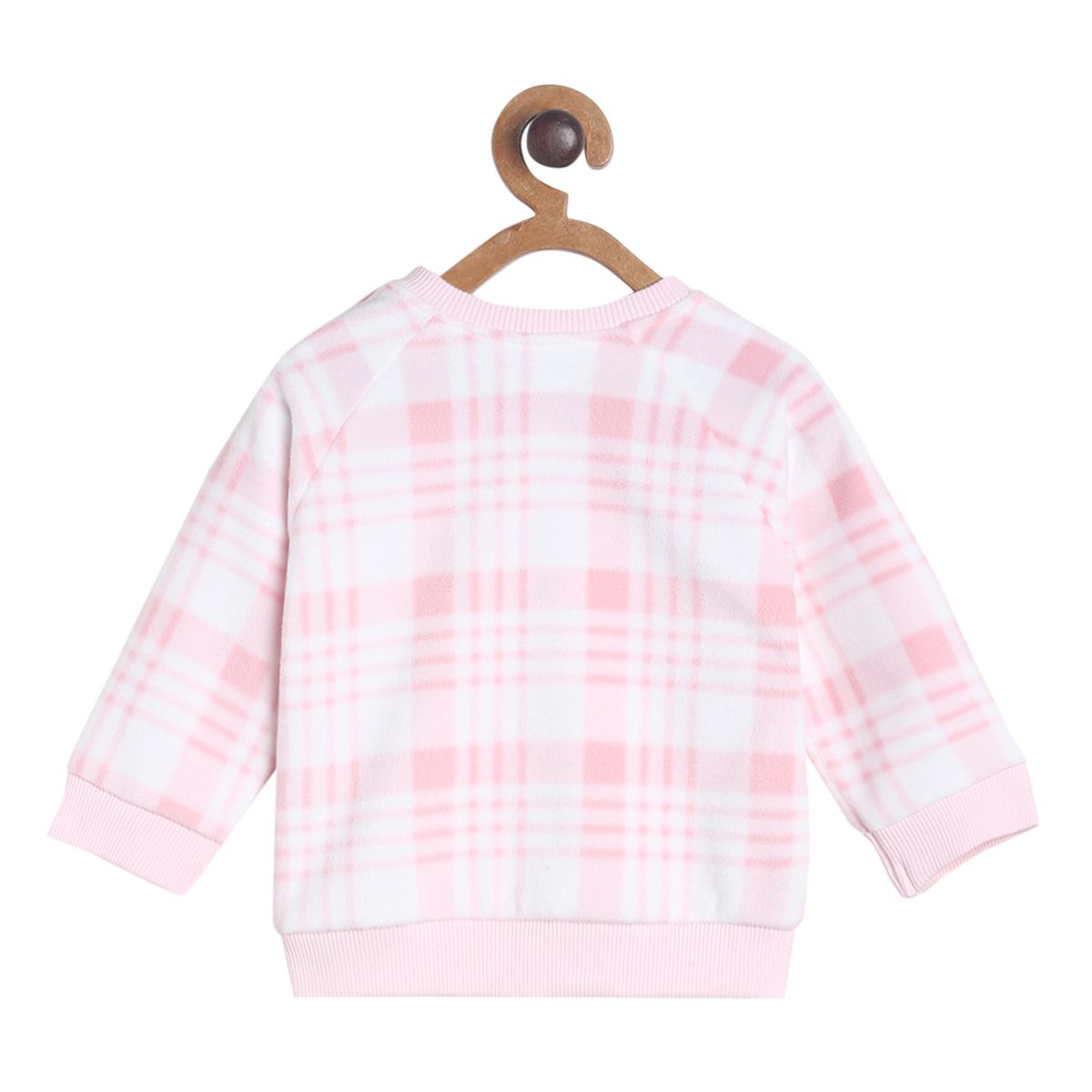 Pack of 1 knit sweat shirt - pink for 3-6 Months