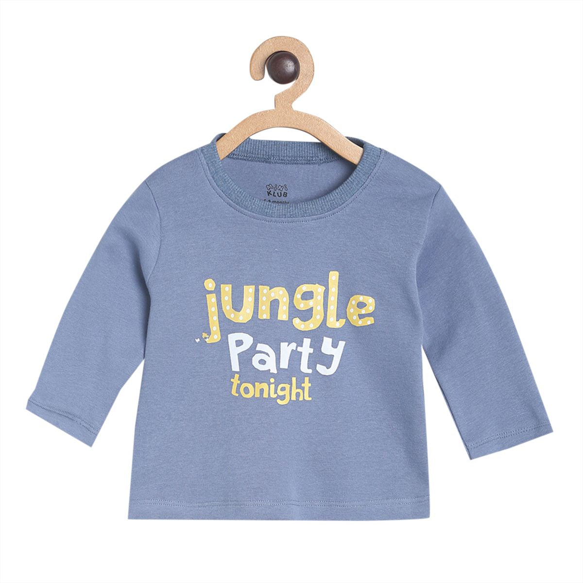 Pack of 2 t-shirt - blue for 0-3 Months