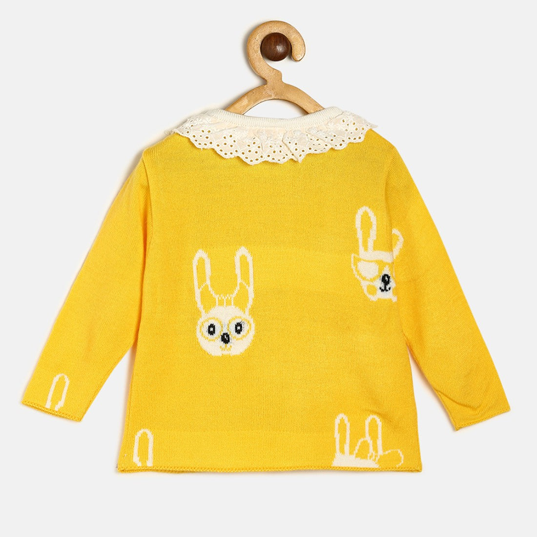 Girls Sweater - Yellow