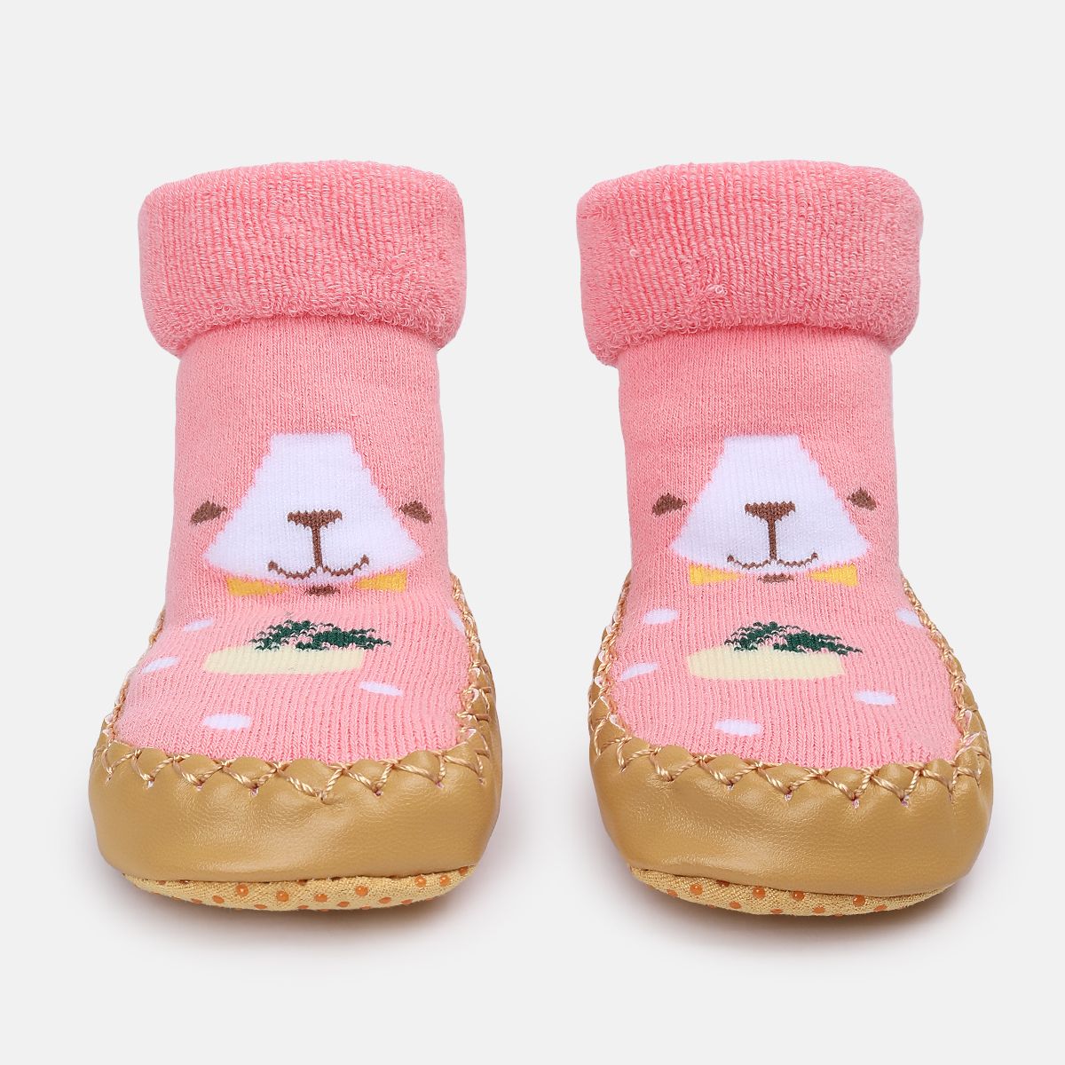 Girls Pink Moccains