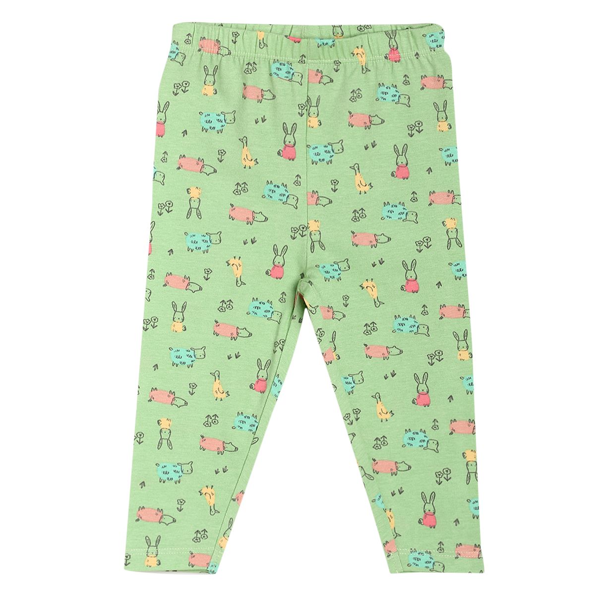 Girls Multicolor Pack Of 3 Legging