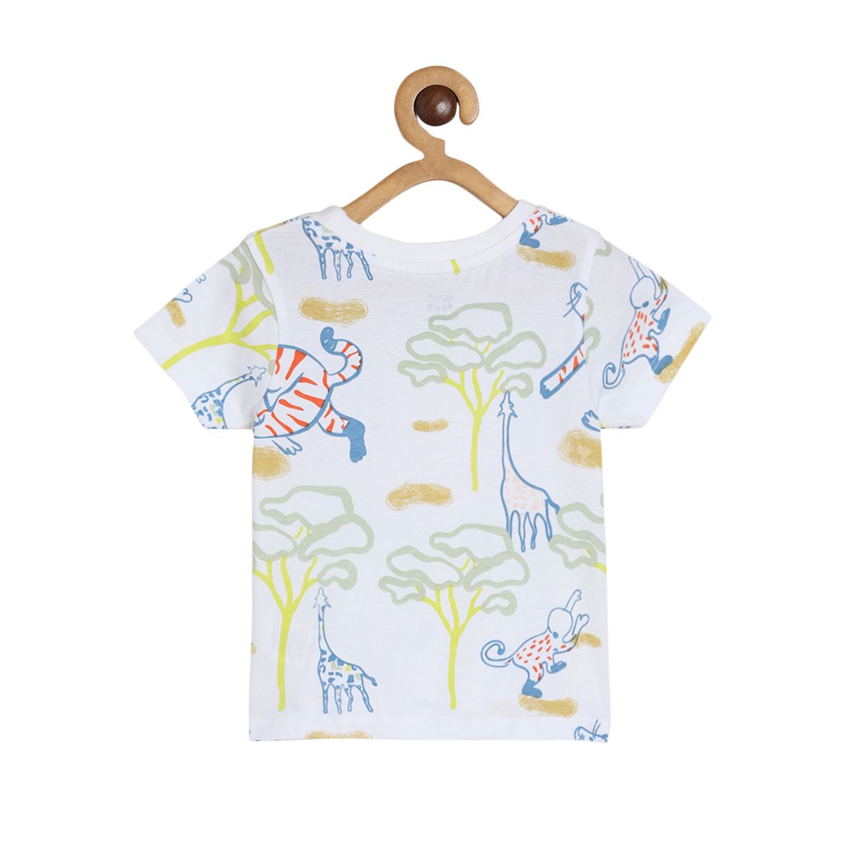 Boys White Pack Of 1 T-Shirt