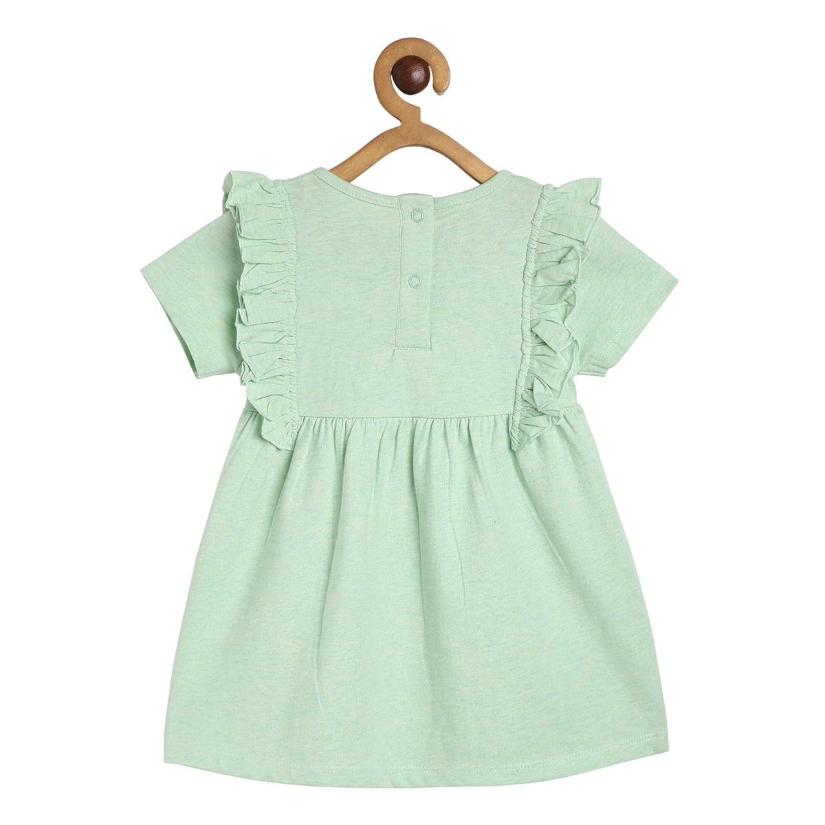 Girls Green Pack Of 1 Dress