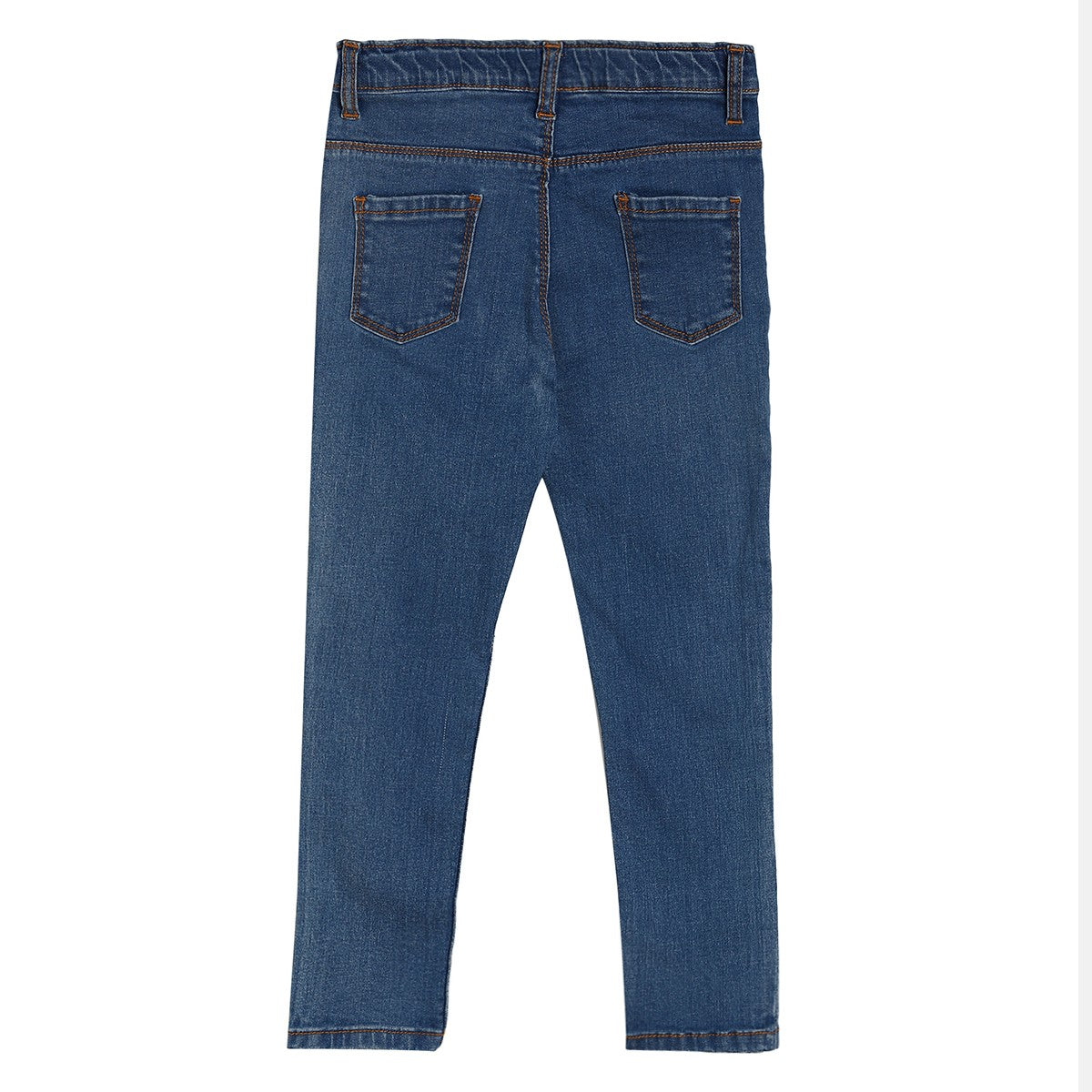 Girls Blue Pack Of 1 Denim Pant