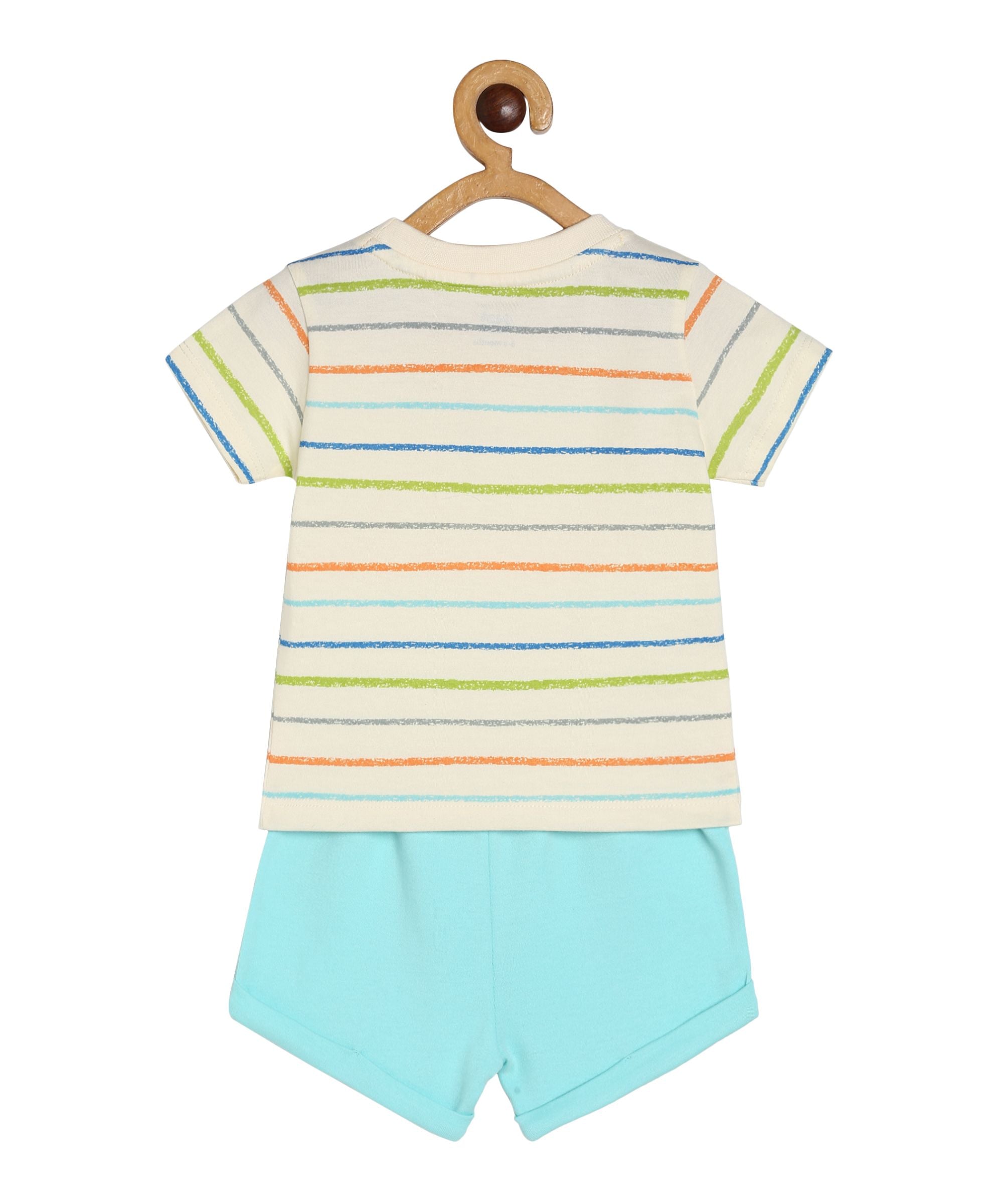 Boys Medieval Blue Pack Of 2 Top And Bottom