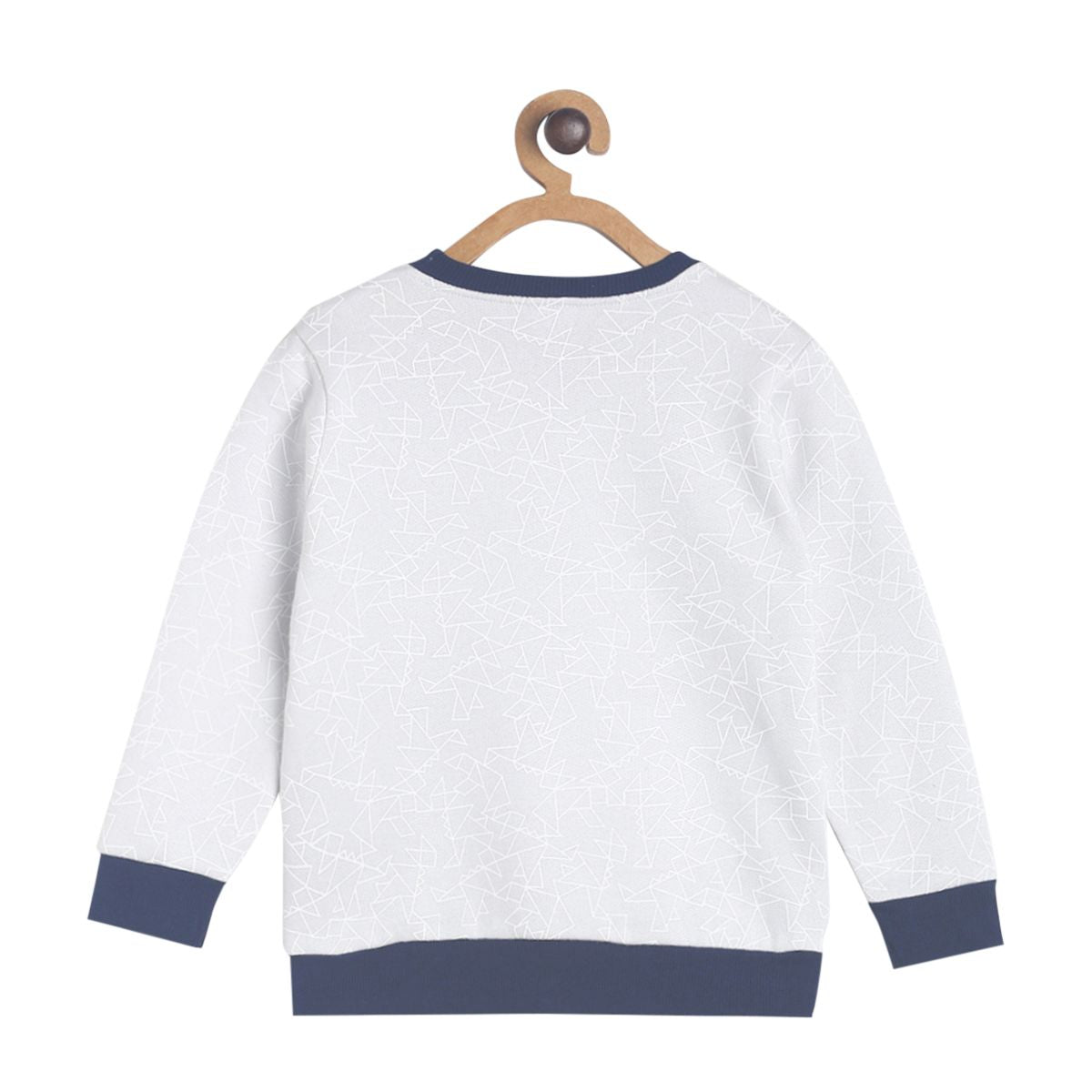 Pack of 1 knit sweat shirt - grey for 3-6 Months