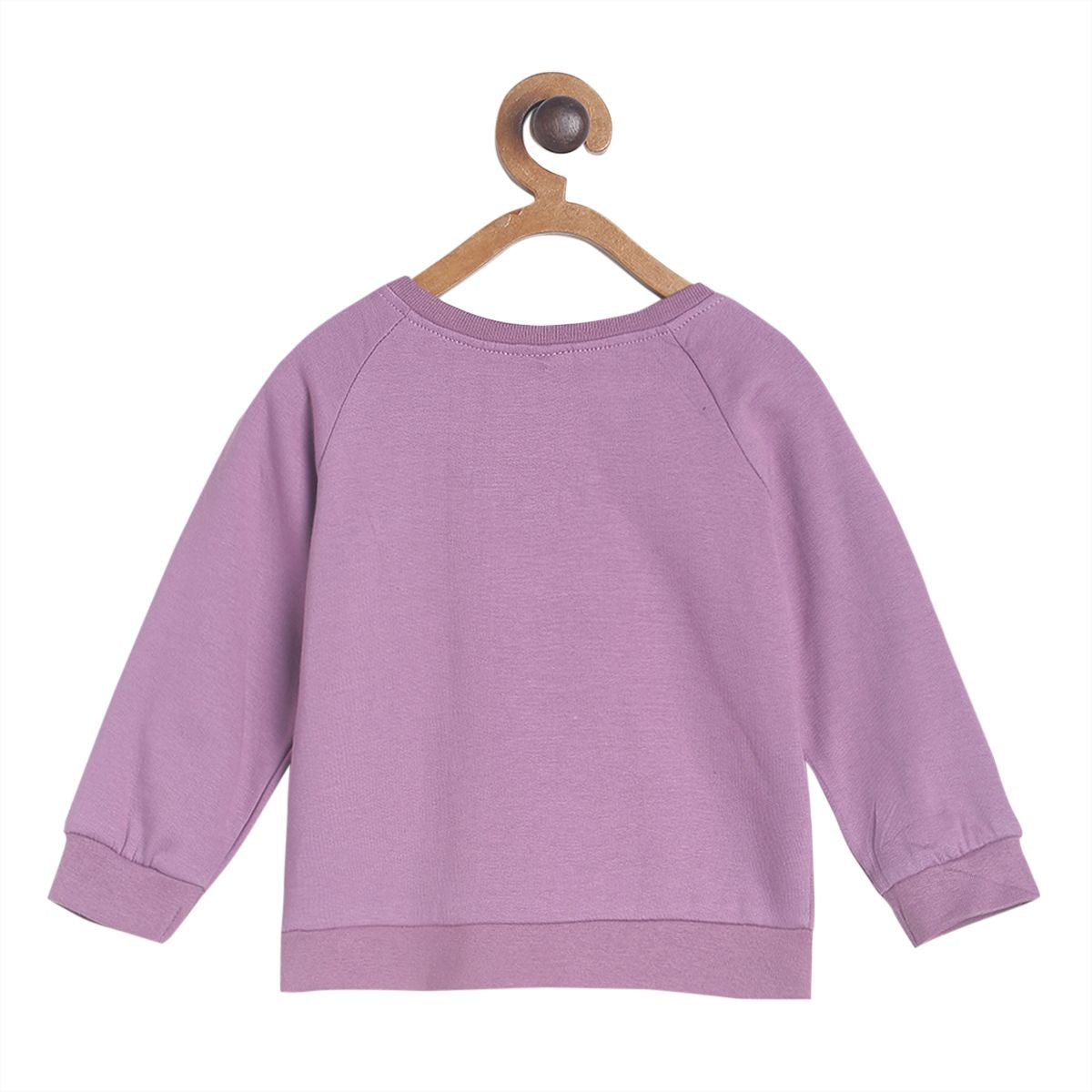Pack of 1 knit sweat shirt - purple for 3-6 Months