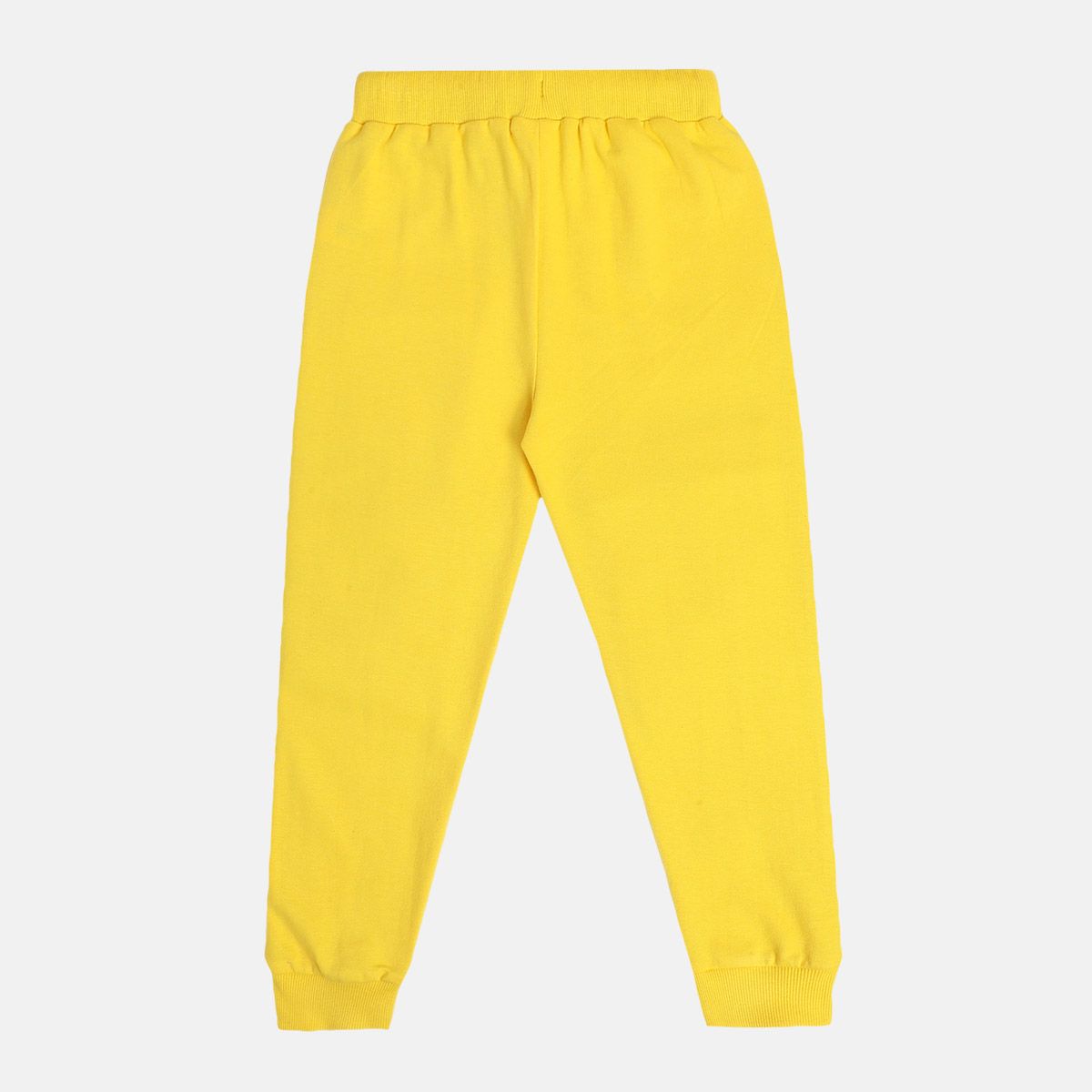 Boys Yellow Allaround Elastic Full Length Jogger