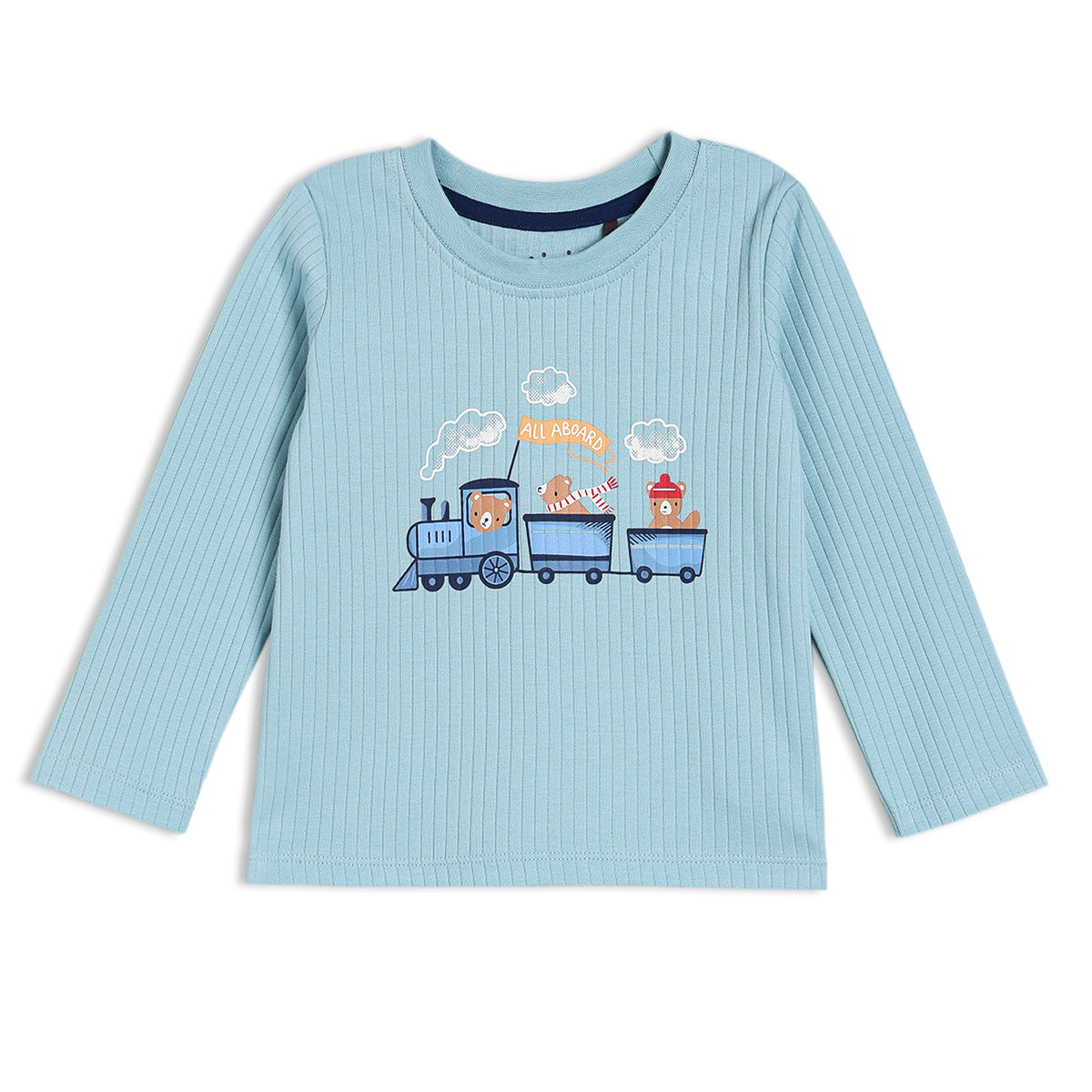 Boys Multi Boat Neck Cap Sleeve T-Shirt