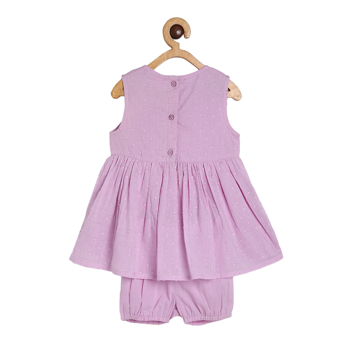 Girls Lilac Pack Of 2 Dress