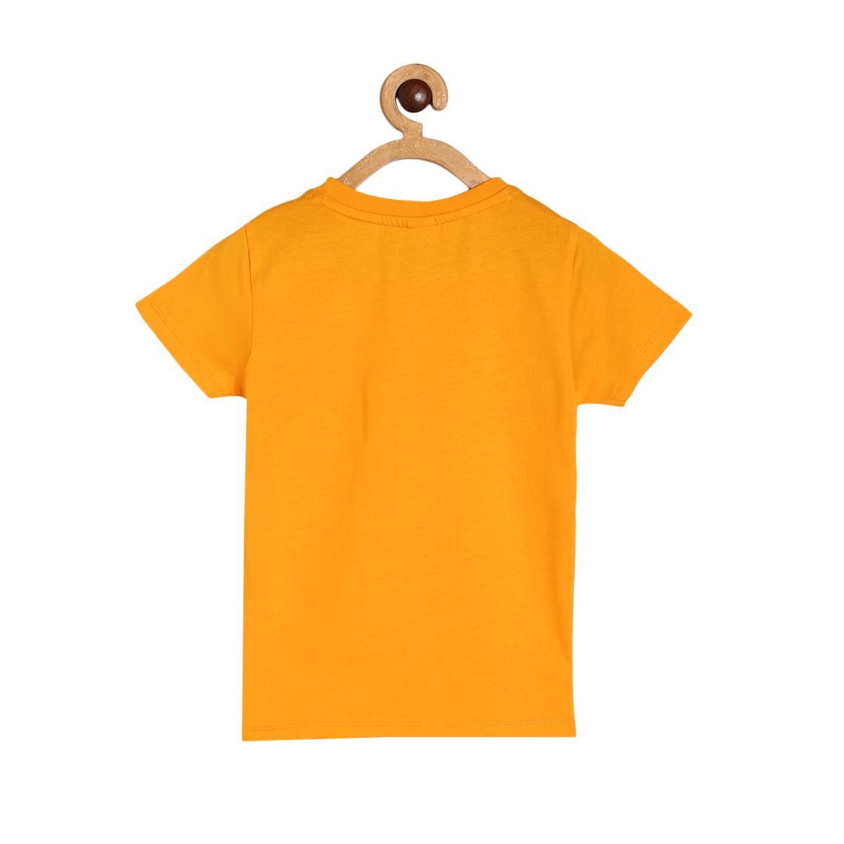 Boys Orange Pack Of 1 T-Shirt
