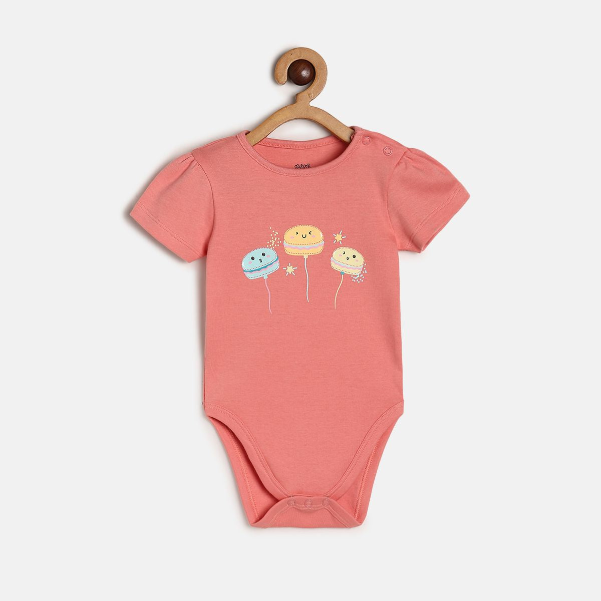 Girls Multicolor Pack Of 3 Body Suit