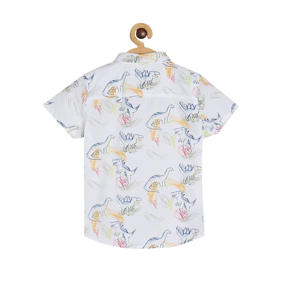 Boys White Pack Of 1 Shirt