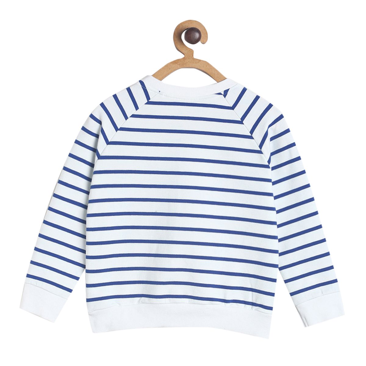 Pack of 1 knit sweat shirt - white for 3-6 Months