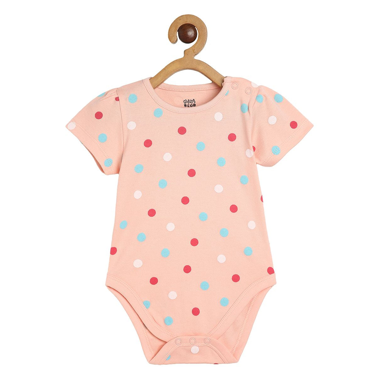 Girls Multicolor Pack Of 3 Body Suit