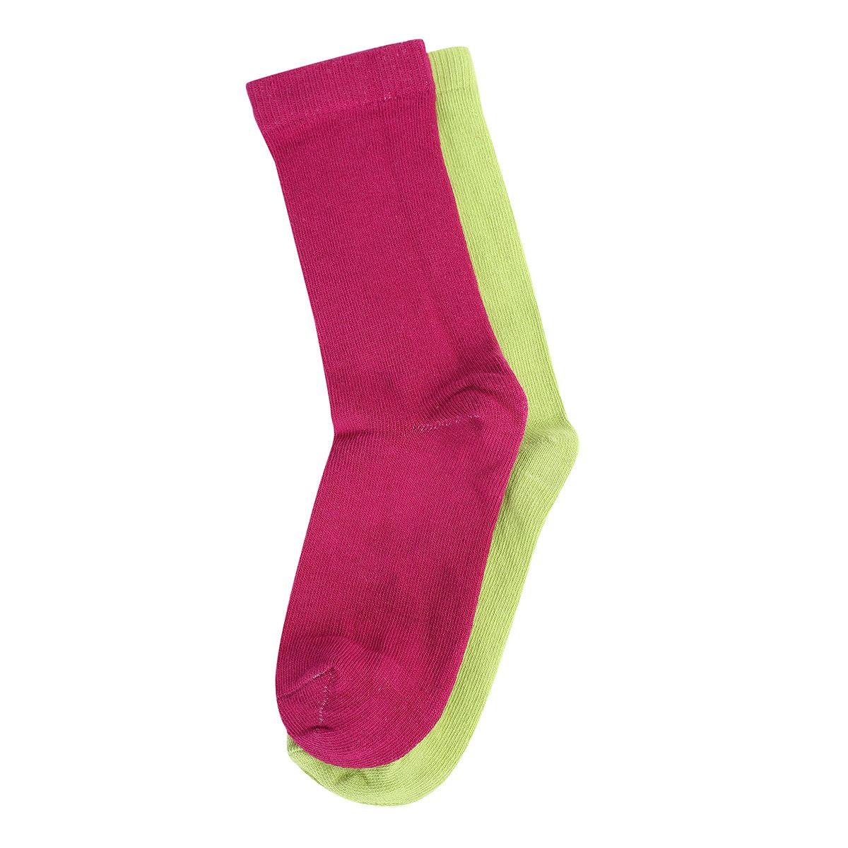 Girls Green/Purple Socks