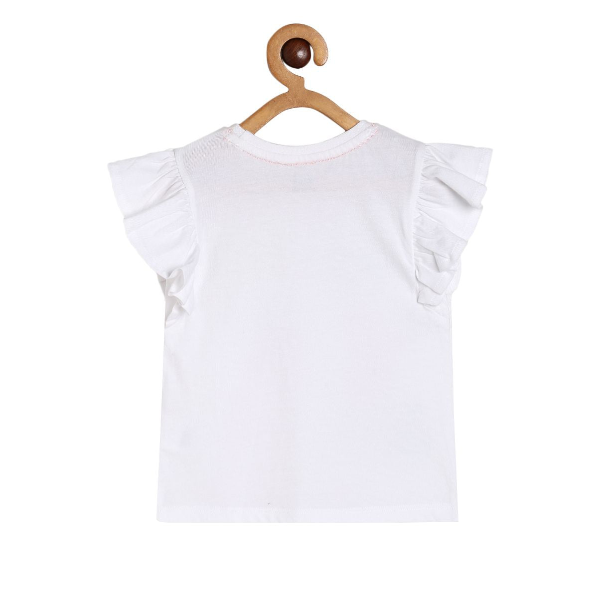 Girls White Pack Of 1 Knit Top