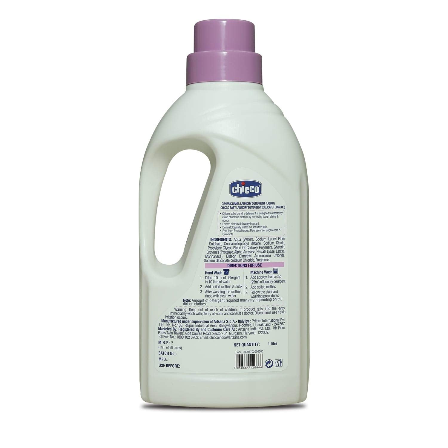 Baby Laundry Detergent (Delicate Flowers) (1L)