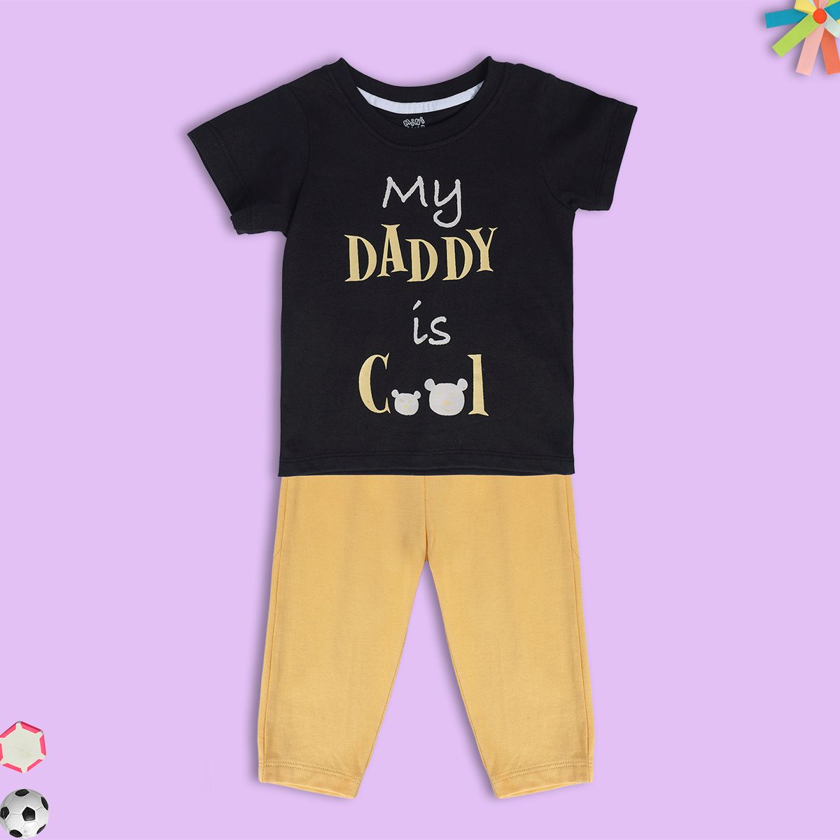 Boys Multicolor Pack Of 2 Top And Bottom