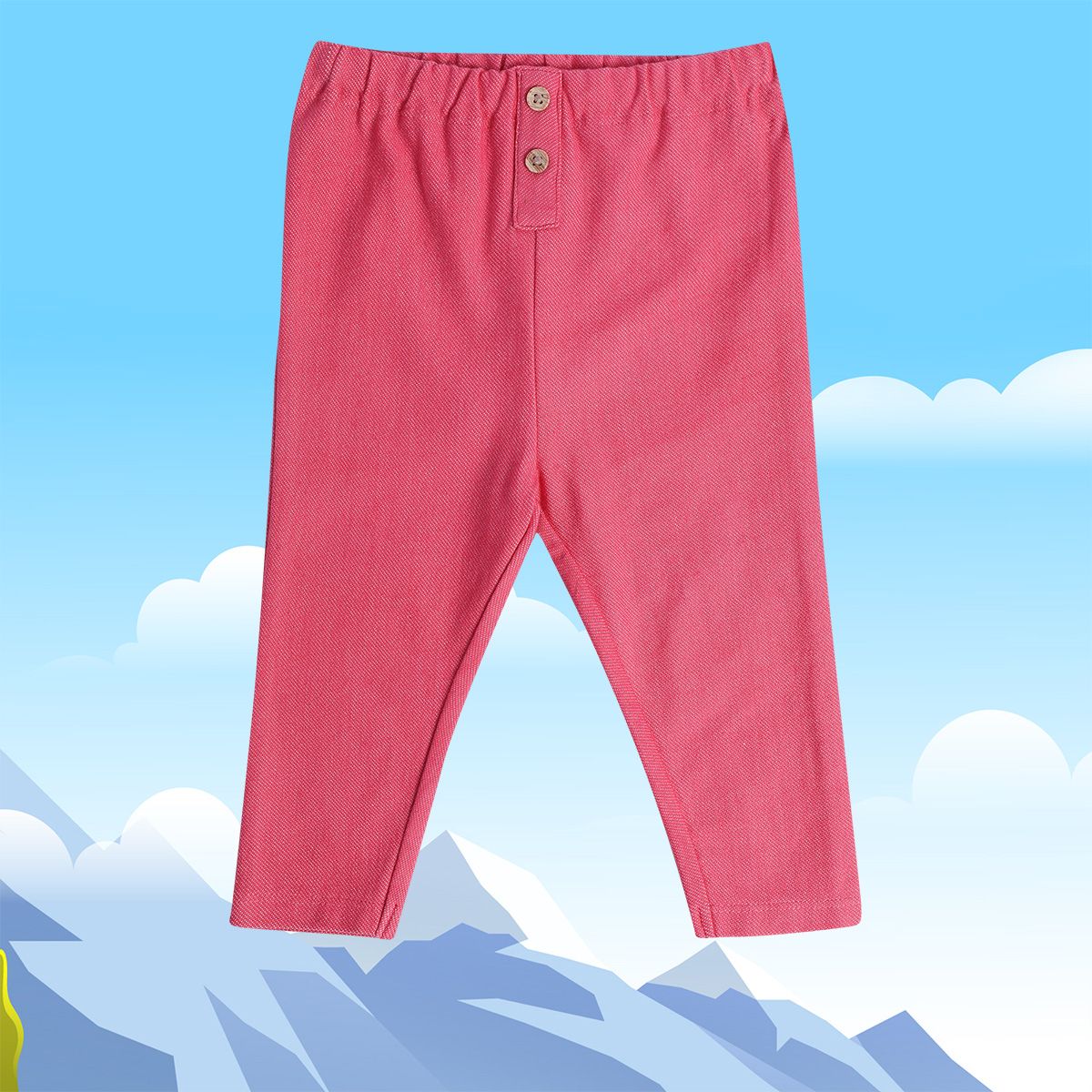 Girls Pink Pack Of 1 Jegging