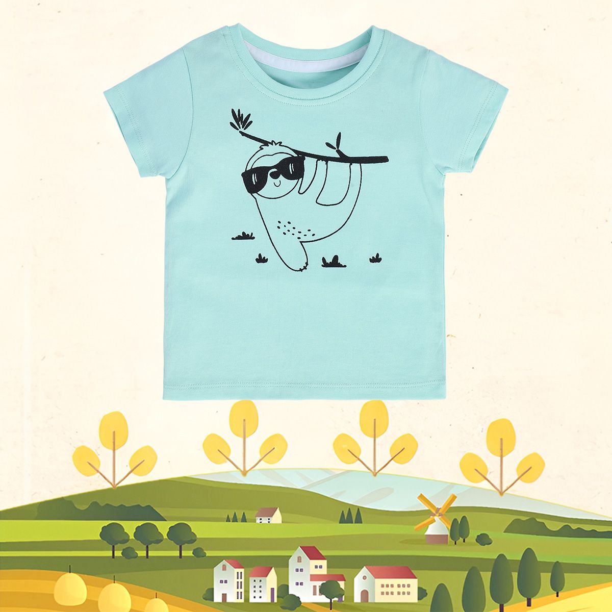 Boys Blue Pack Of 1 T-Shirt