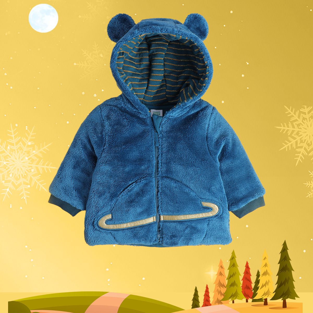 Girls Blue Pack Of 1 Jacket