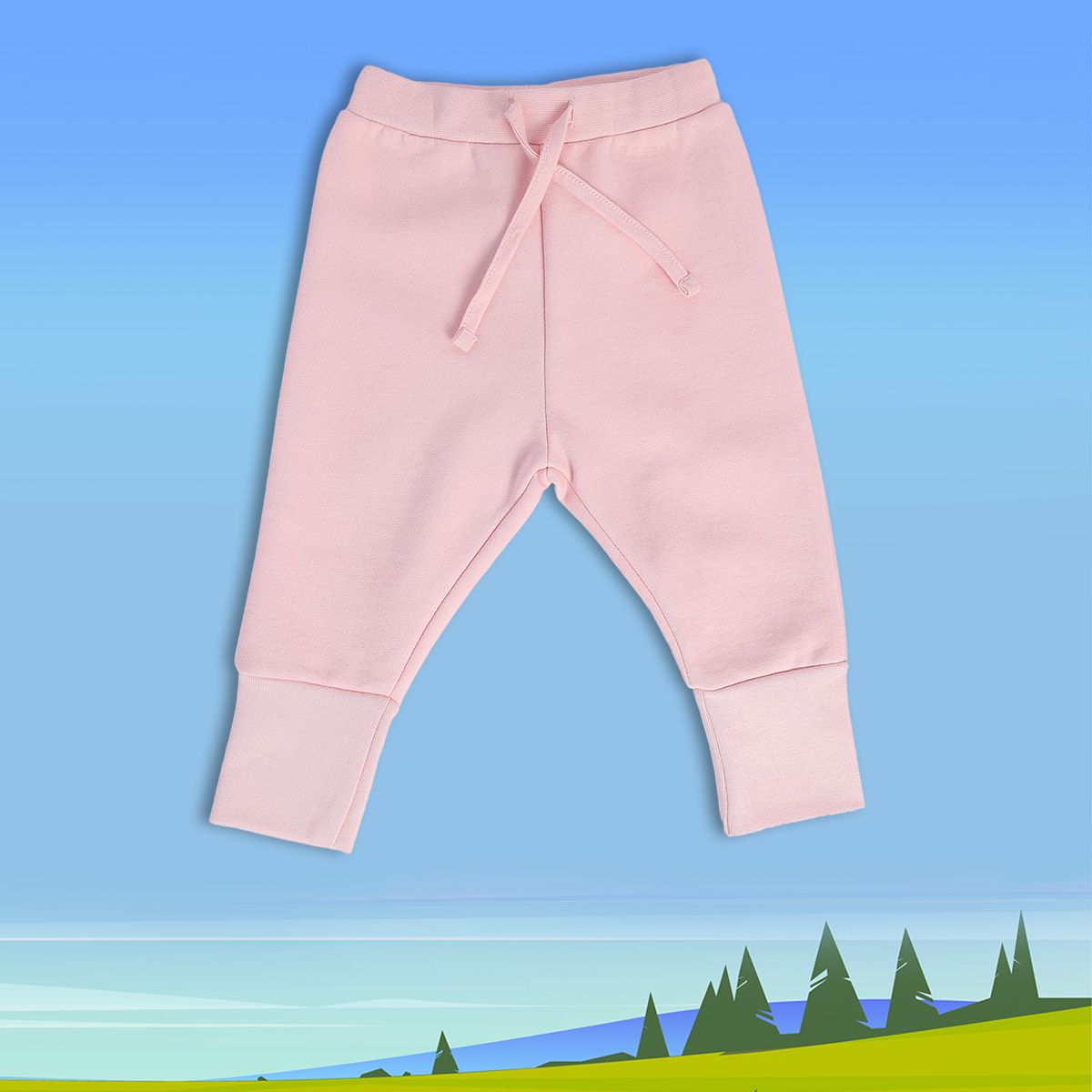 Girls Peach Pack Of 1 Jogger