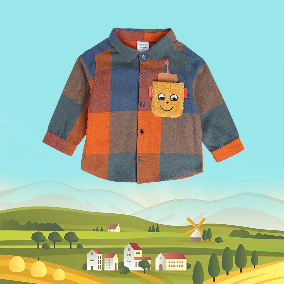 Boys Green Shirt
