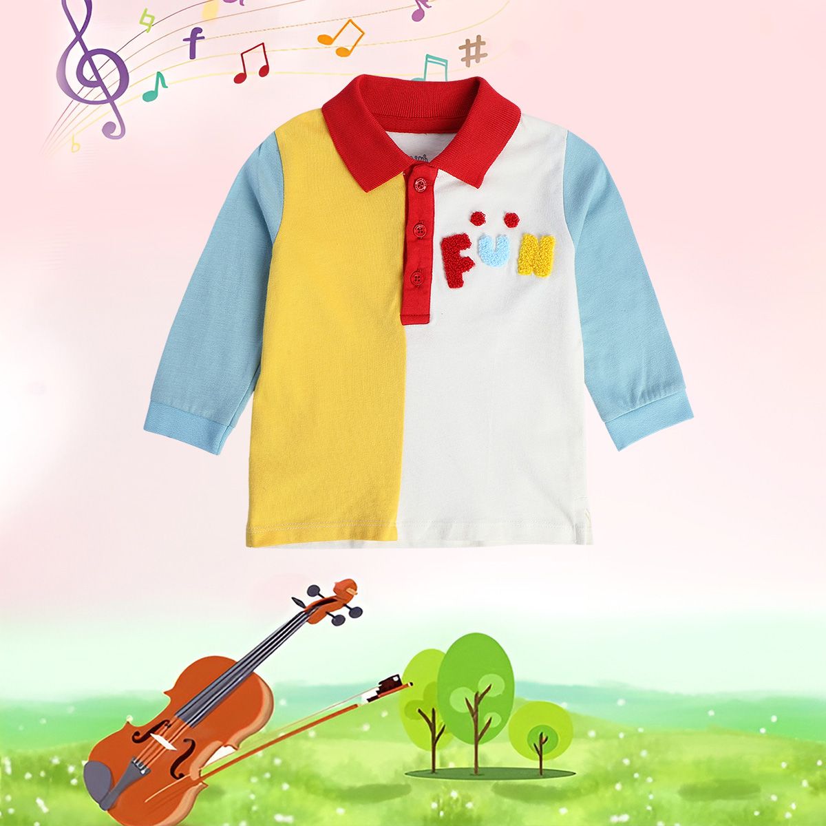 Boys Multicolor Pack Of 1 Polo