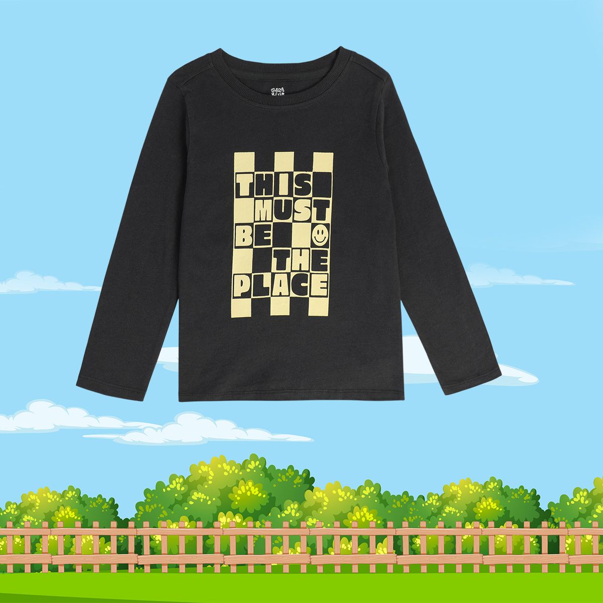 Boys Charcoal Pack Of 1 T-Shirt