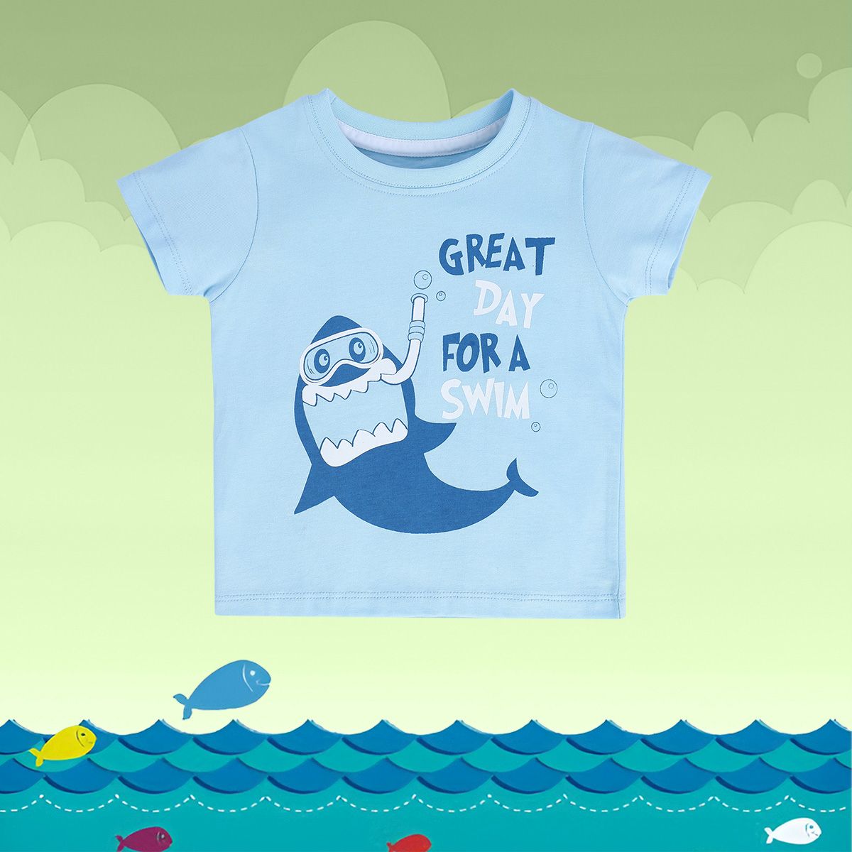 Boys Blue Pack Of 1 T-Shirt