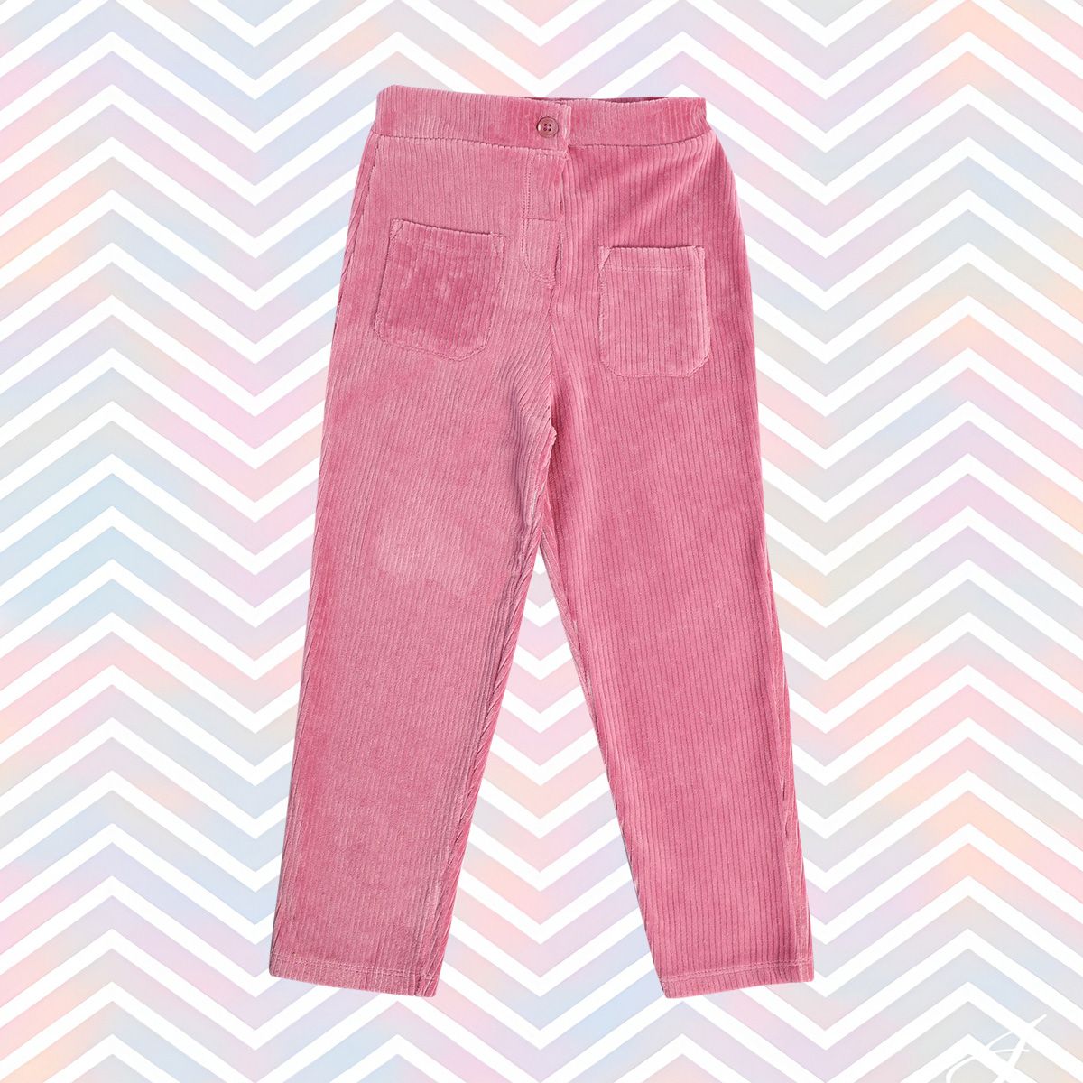 Girls Rose Pink Pack Of 1 Knit Pant