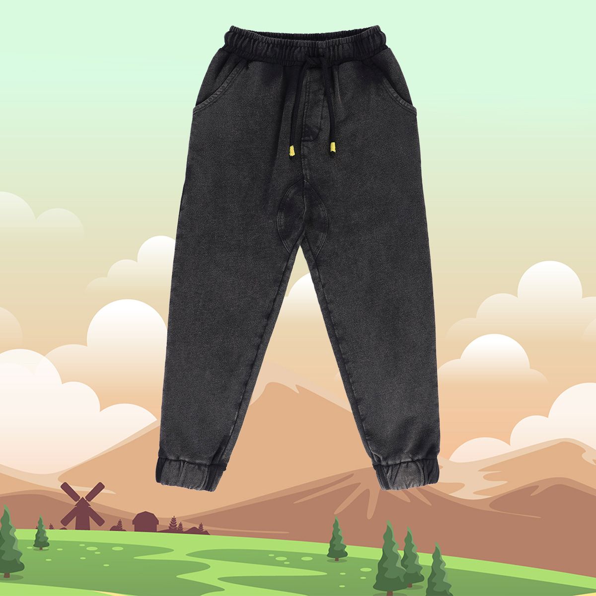 Boys Brown Pack Of 1 Jogger